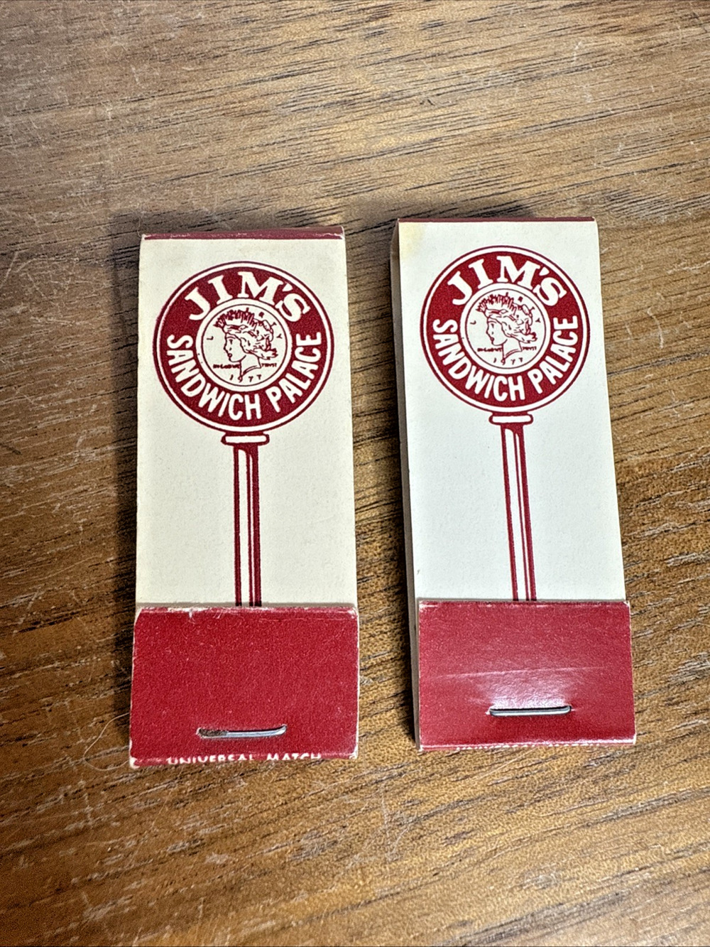 Jim’s Sandwich Palace Dallas TX Restaurant Matchbooks The Original Market Diner